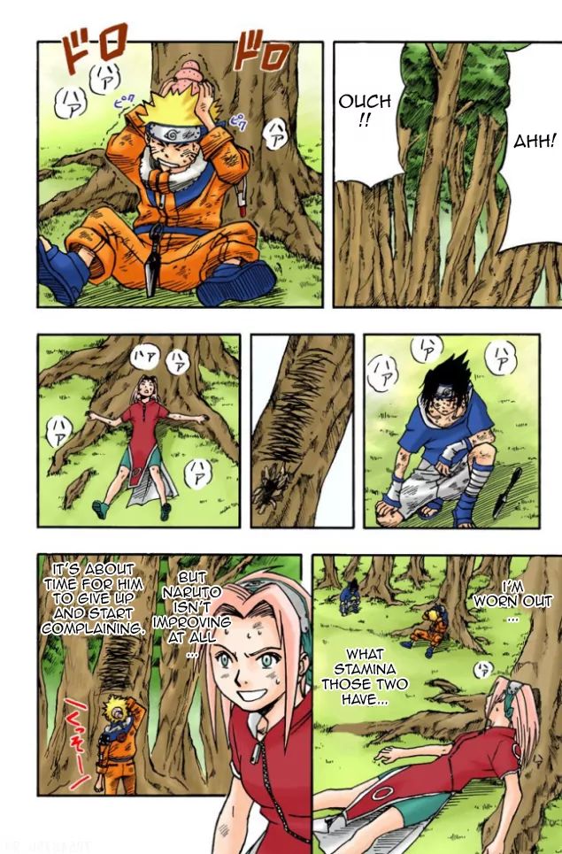 Naruto - Full Color - Vol.3 Chapter 18: Training Day!