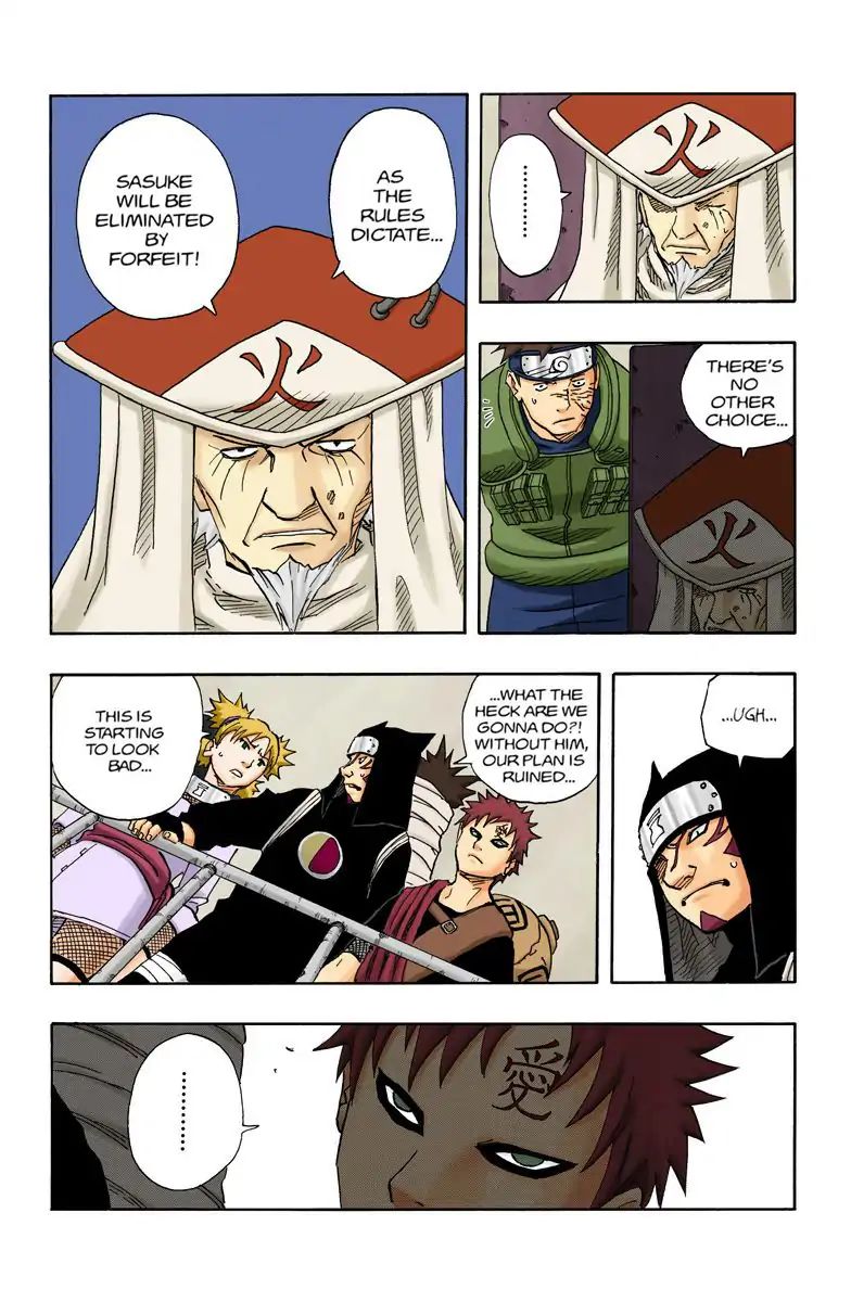 Naruto - Full Color - Vol.12 Chapter 106: Sasuke Forfeits?!