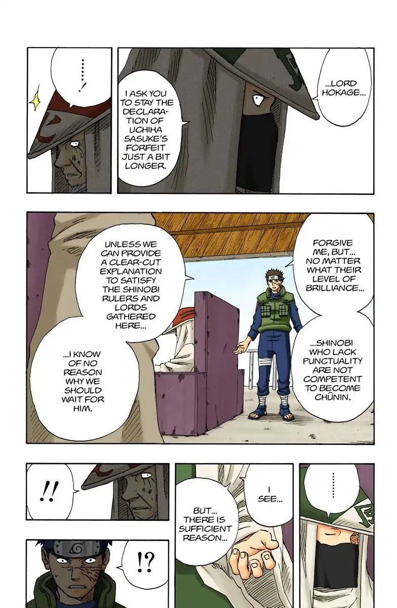 Naruto - Full Color - Vol.12 Chapter 106: Sasuke Forfeits?!