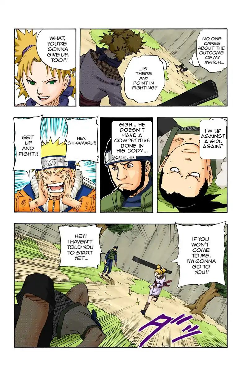 Naruto - Full Color - Vol.12 Chapter 106: Sasuke Forfeits?!