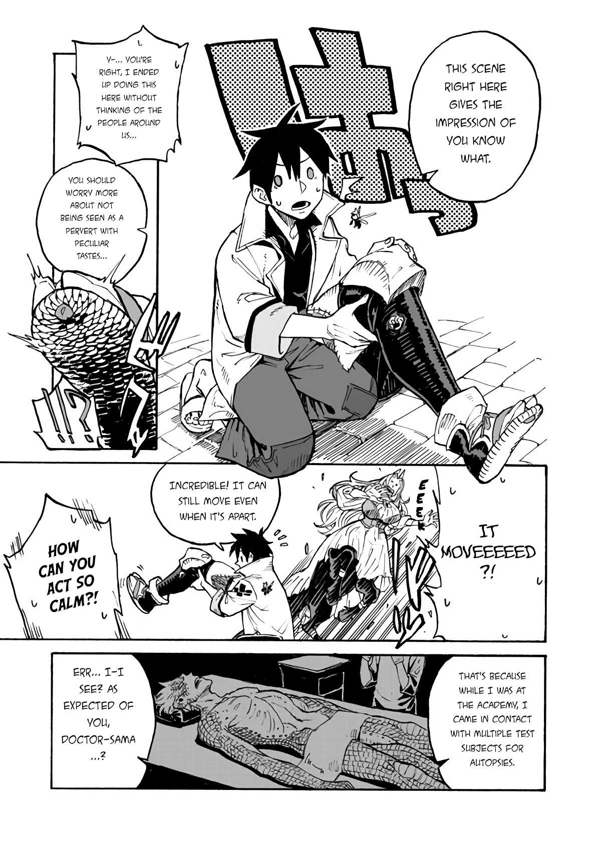 Monster Musume No Oisha-San - Chapter 3.2: The Third Case: The Flesh Golem Who Hates Doctors (2)