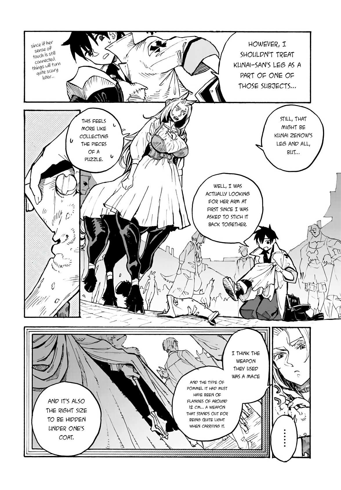 Monster Musume No Oisha-San - Chapter 3.2: The Third Case: The Flesh Golem Who Hates Doctors (2)