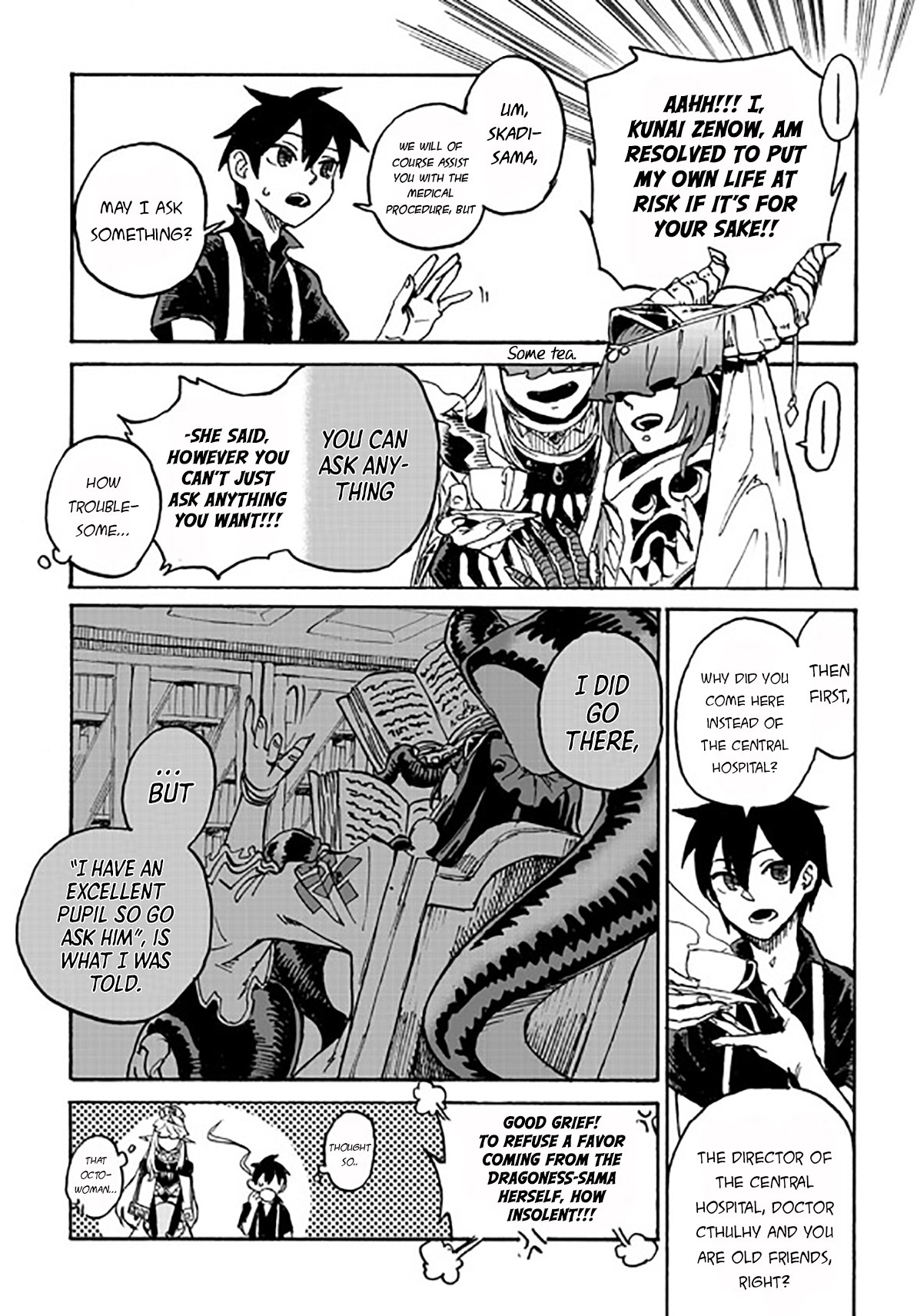 Monster Musume No Oisha-San - Chapter 3.1: The Third Case: The Flesh Golem Who Hates Doctors (1)