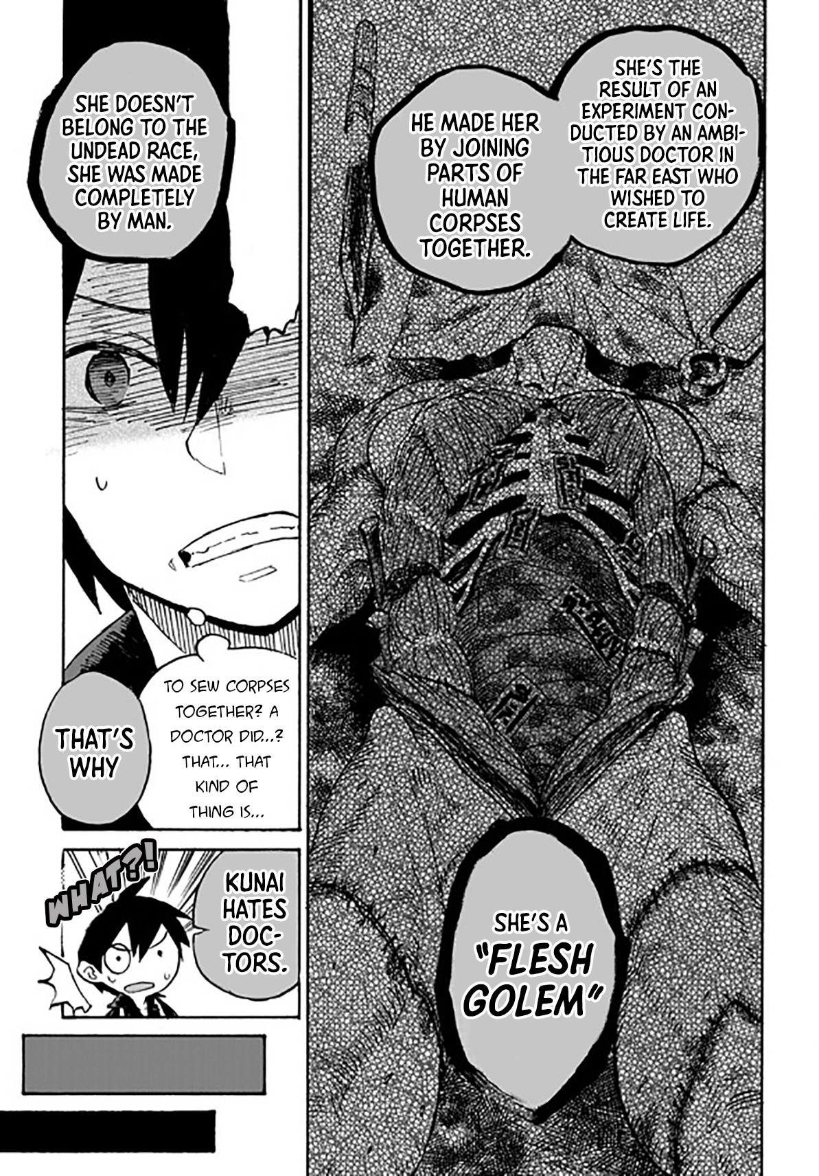 Monster Musume No Oisha-San - Chapter 3.1: The Third Case: The Flesh Golem Who Hates Doctors (1)