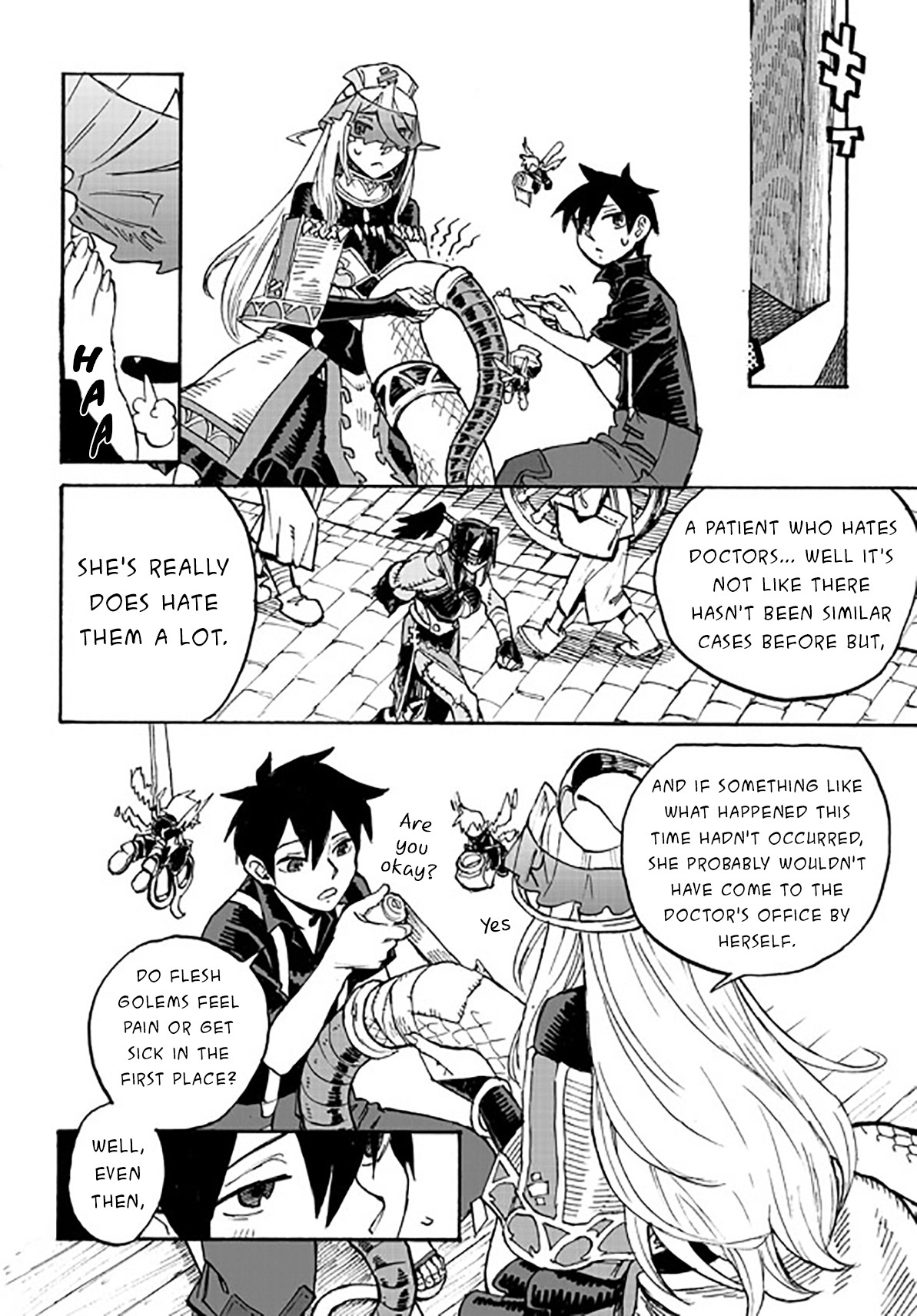 Monster Musume No Oisha-San - Chapter 3.1: The Third Case: The Flesh Golem Who Hates Doctors (1)