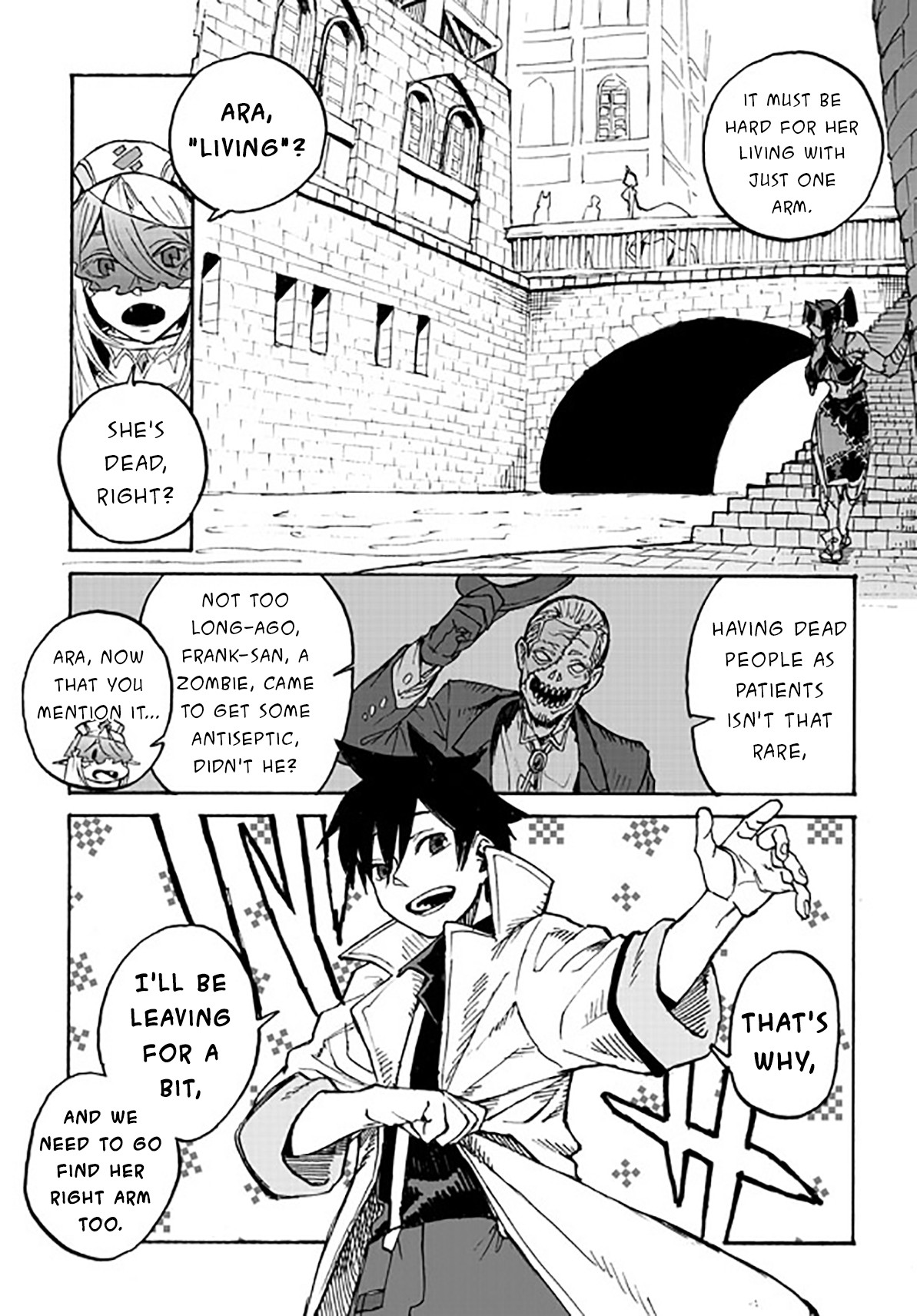 Monster Musume No Oisha-San - Chapter 3.1: The Third Case: The Flesh Golem Who Hates Doctors (1)