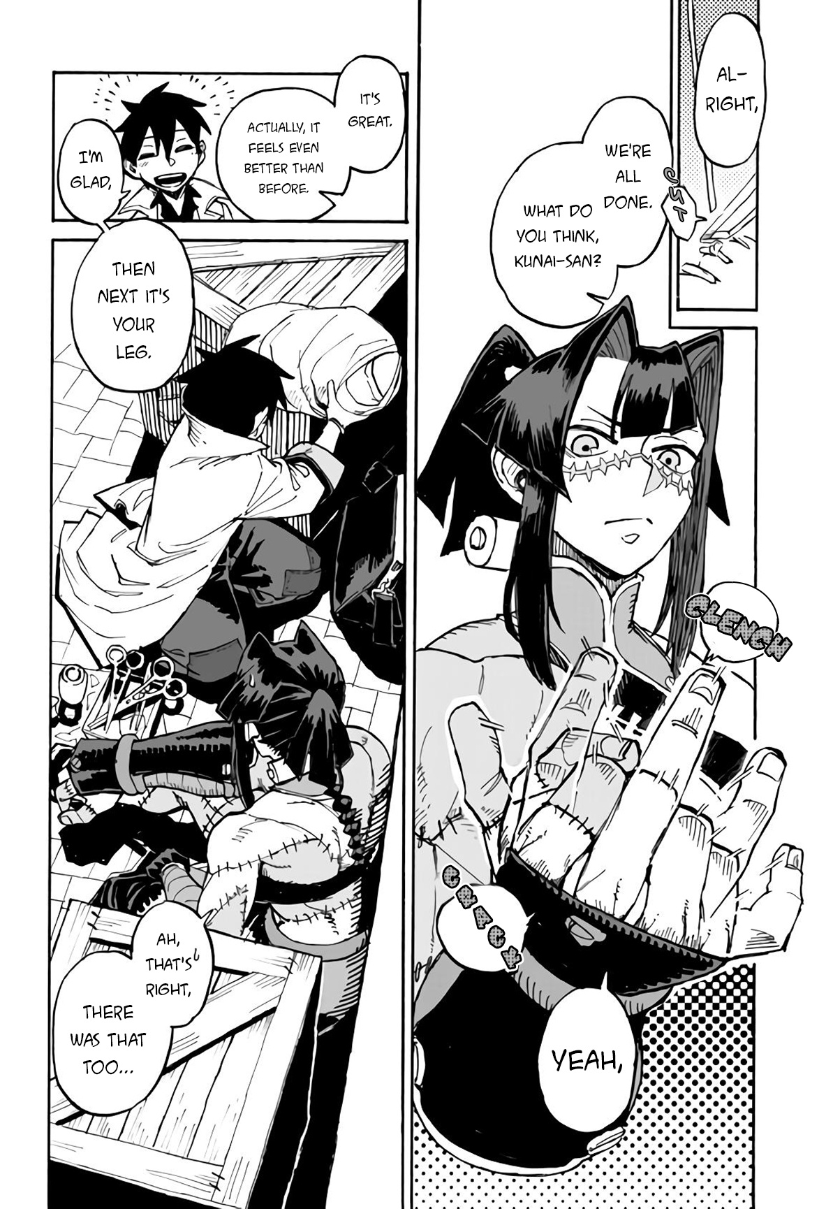 Monster Musume No Oisha-San - Chapter 3.3: The Third Case: The Flesh Golem Who Hates Doctors (3)