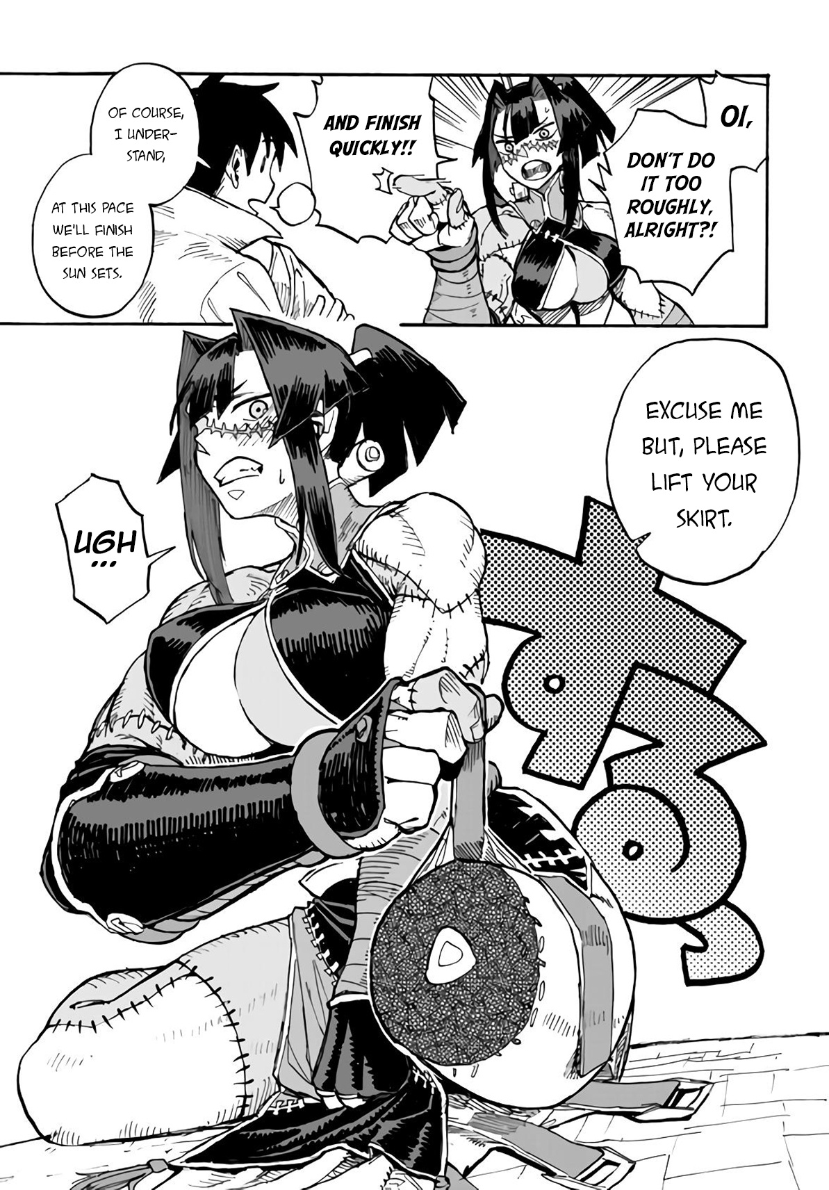 Monster Musume No Oisha-San - Chapter 3.3: The Third Case: The Flesh Golem Who Hates Doctors (3)