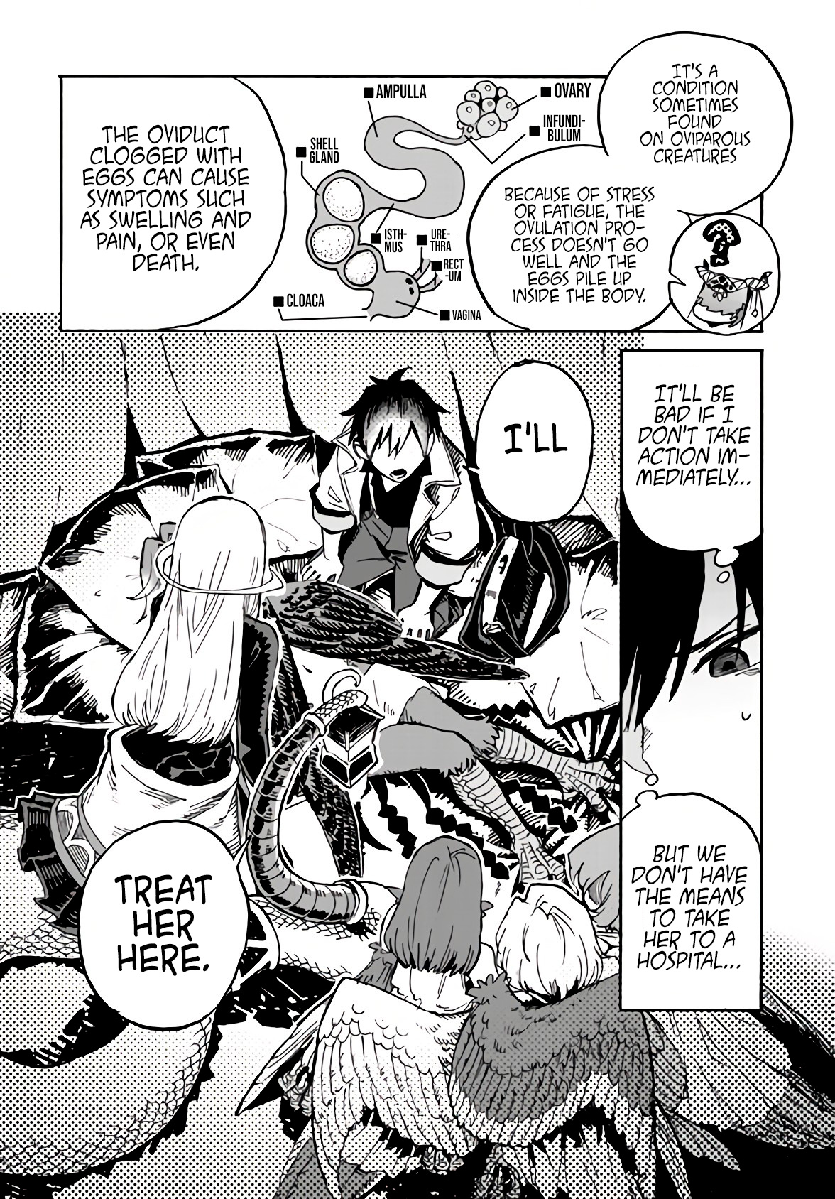 Monster Musume No Oisha-San - Chapter 4.3: The Fourth Case: The Lamia With An Incurable Illness (3)