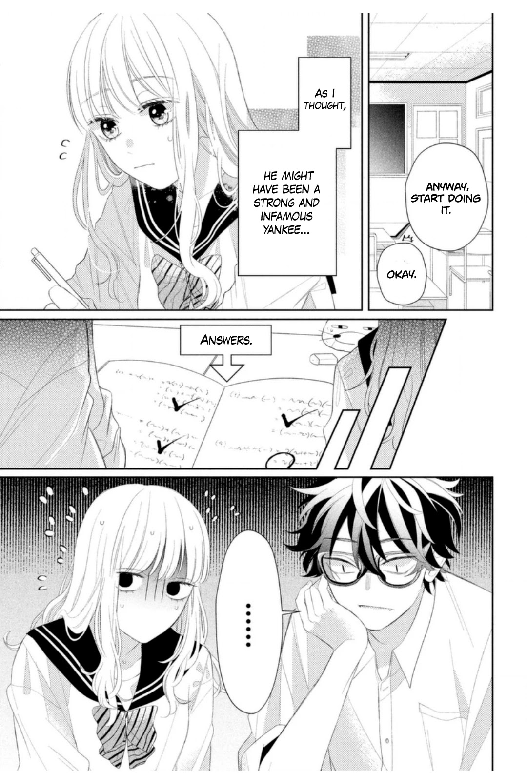 Megane, Tokidoki, Yankee-Kun - Chapter 4