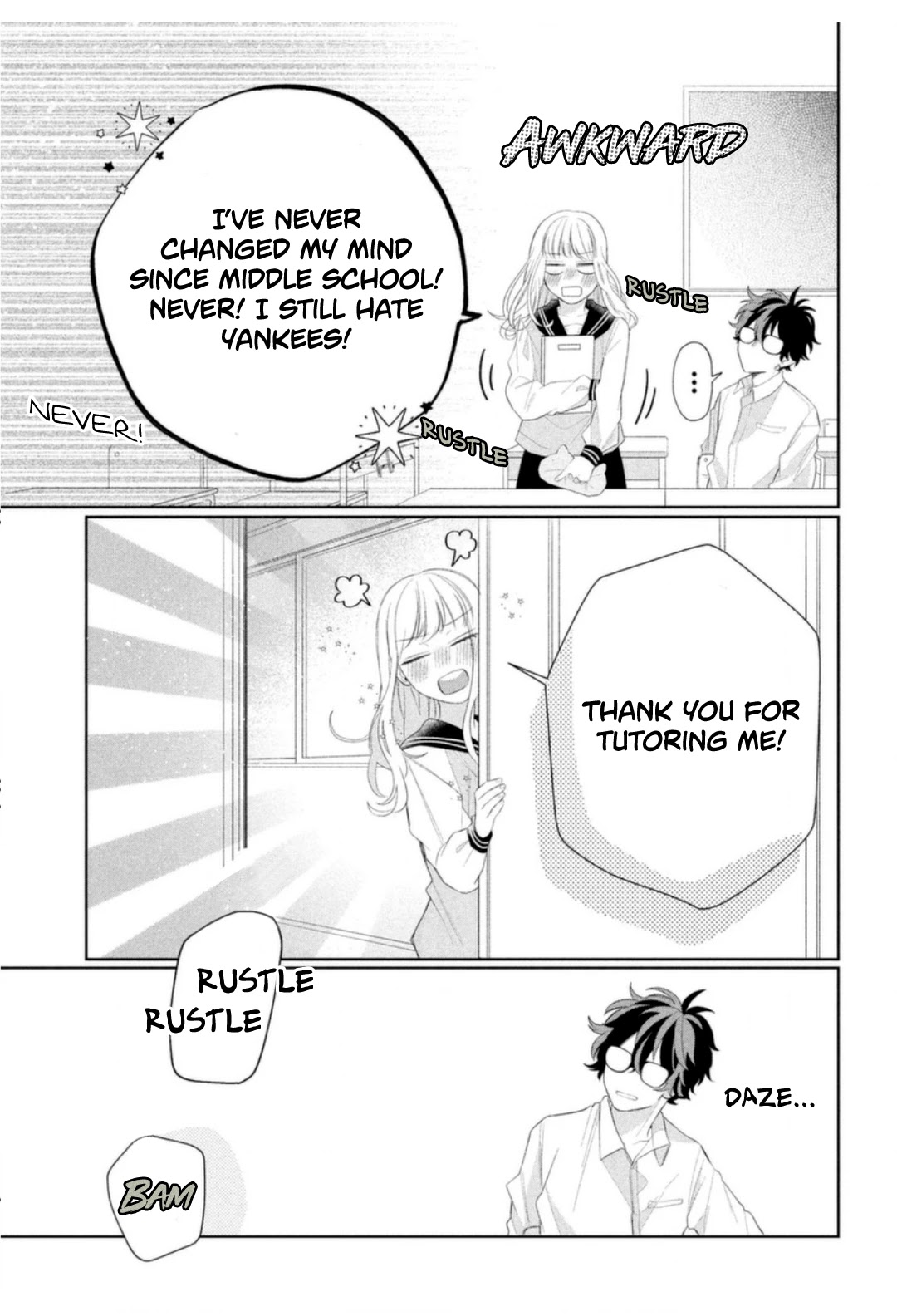 Megane, Tokidoki, Yankee-Kun - Chapter 4