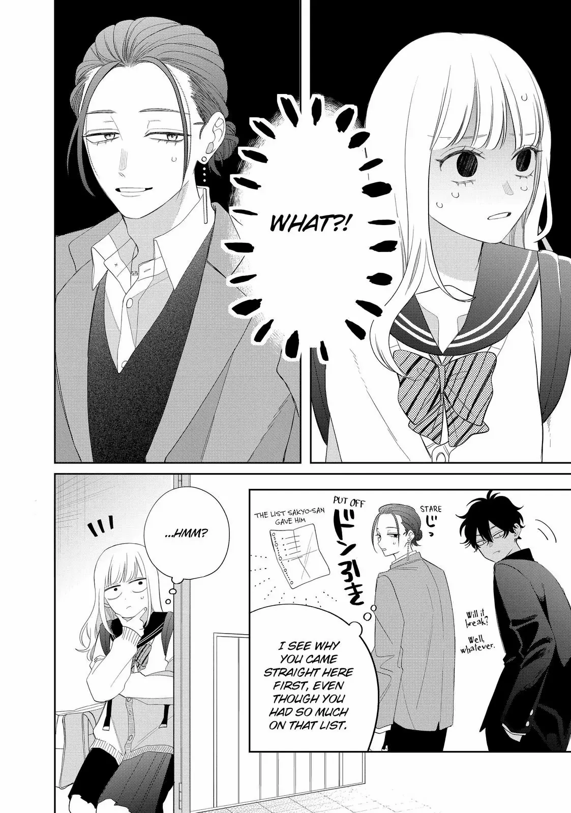 Megane, Tokidoki, Yankee-Kun - Chapter 30.1