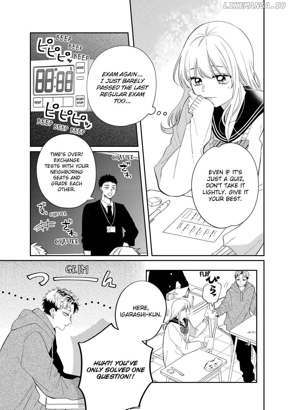 Megane, Tokidoki, Yankee-Kun - Chapter 31.1