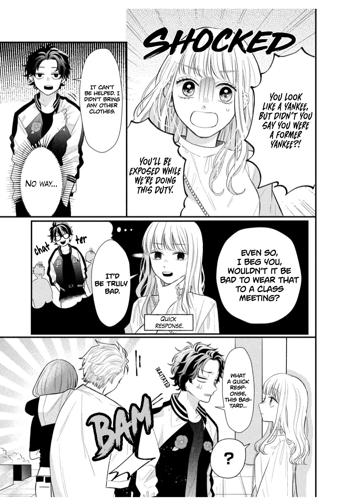 Megane, Tokidoki, Yankee-Kun - Chapter 3