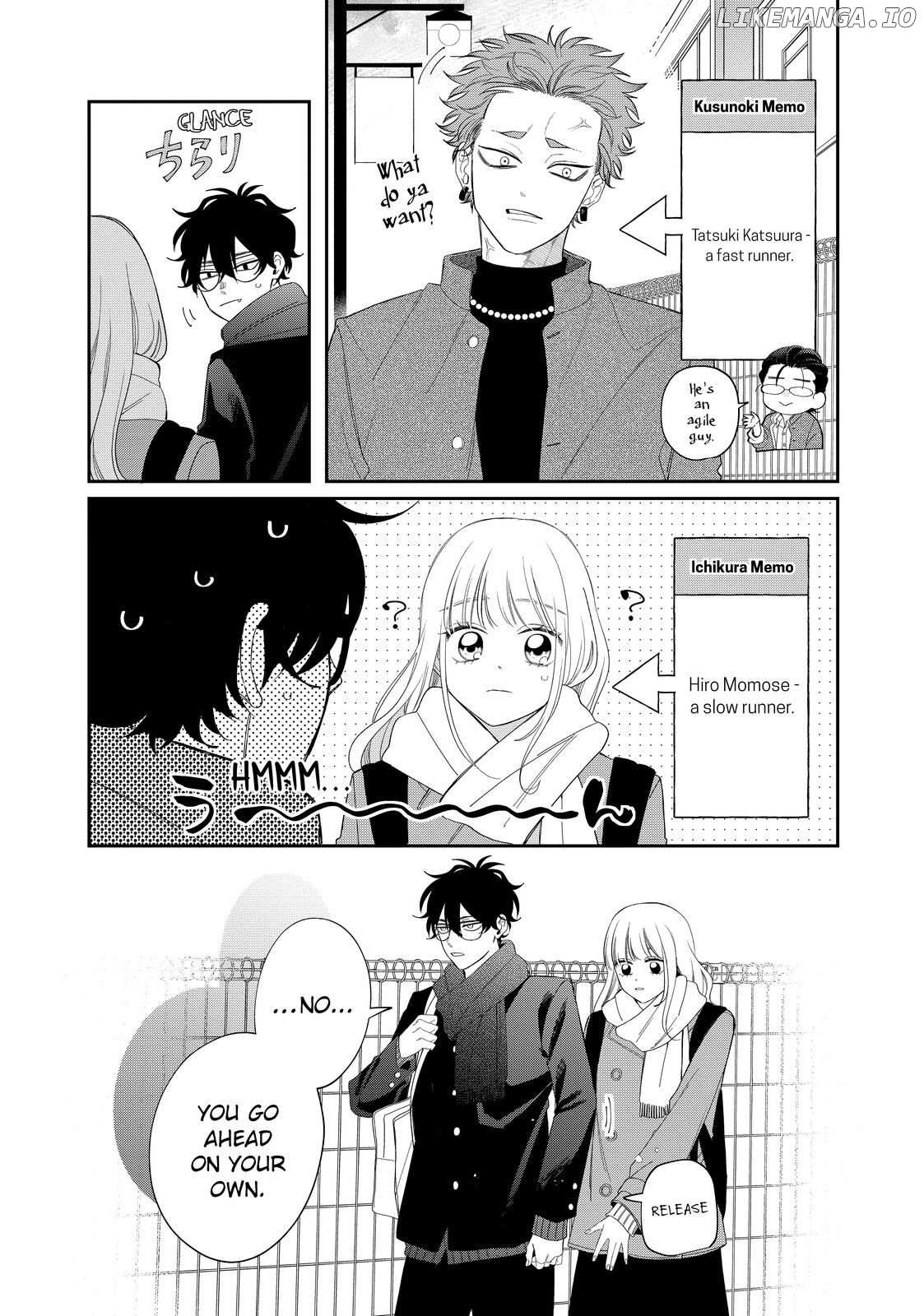 Megane, Tokidoki, Yankee-Kun - Chapter 33.1