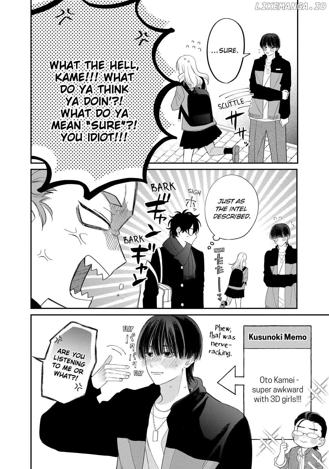 Megane, Tokidoki, Yankee-Kun - Chapter 33.1