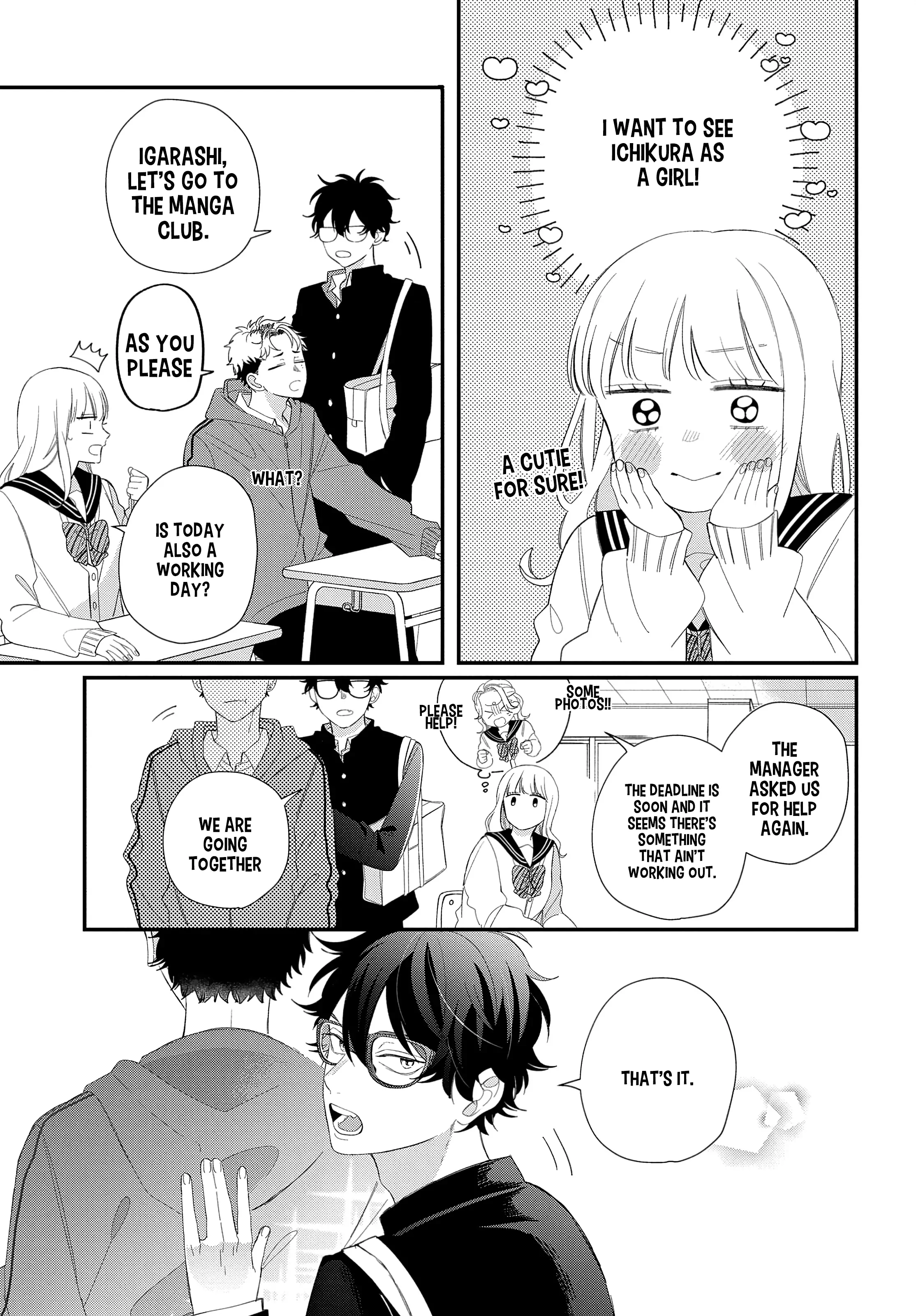 Megane, Tokidoki, Yankee-Kun - Chapter 19