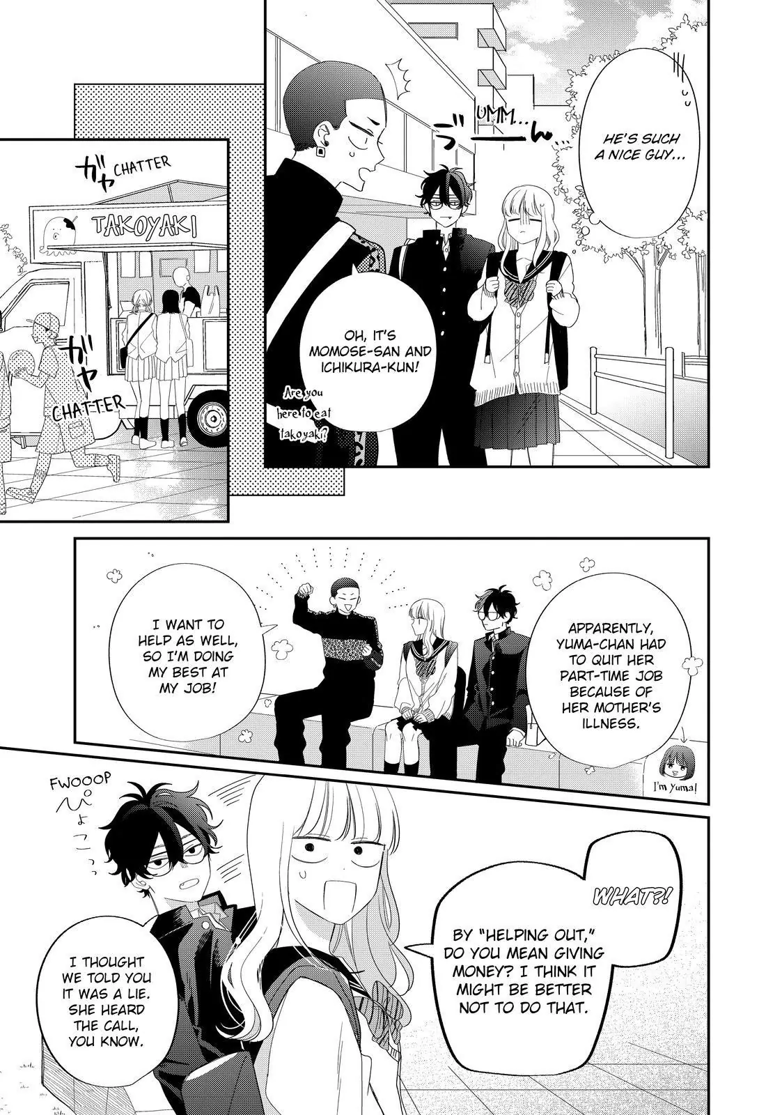 Megane, Tokidoki, Yankee-Kun - Chapter 28.1