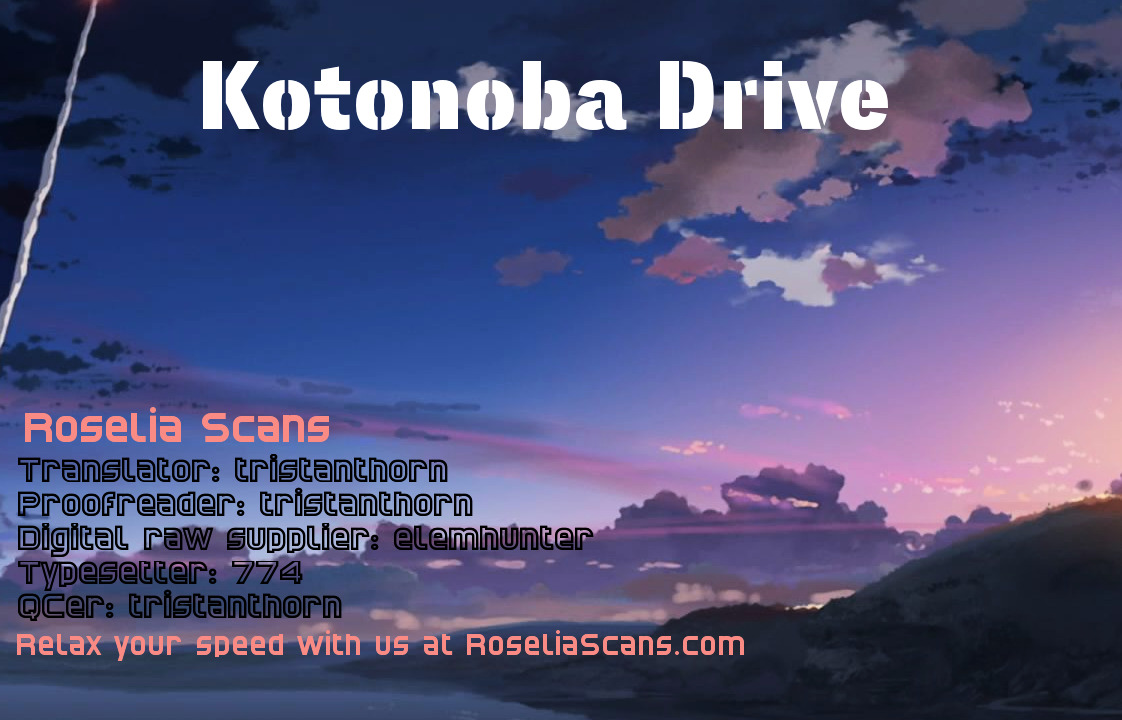 Kotonoba Drive - Chapter 26 : Lunchtime