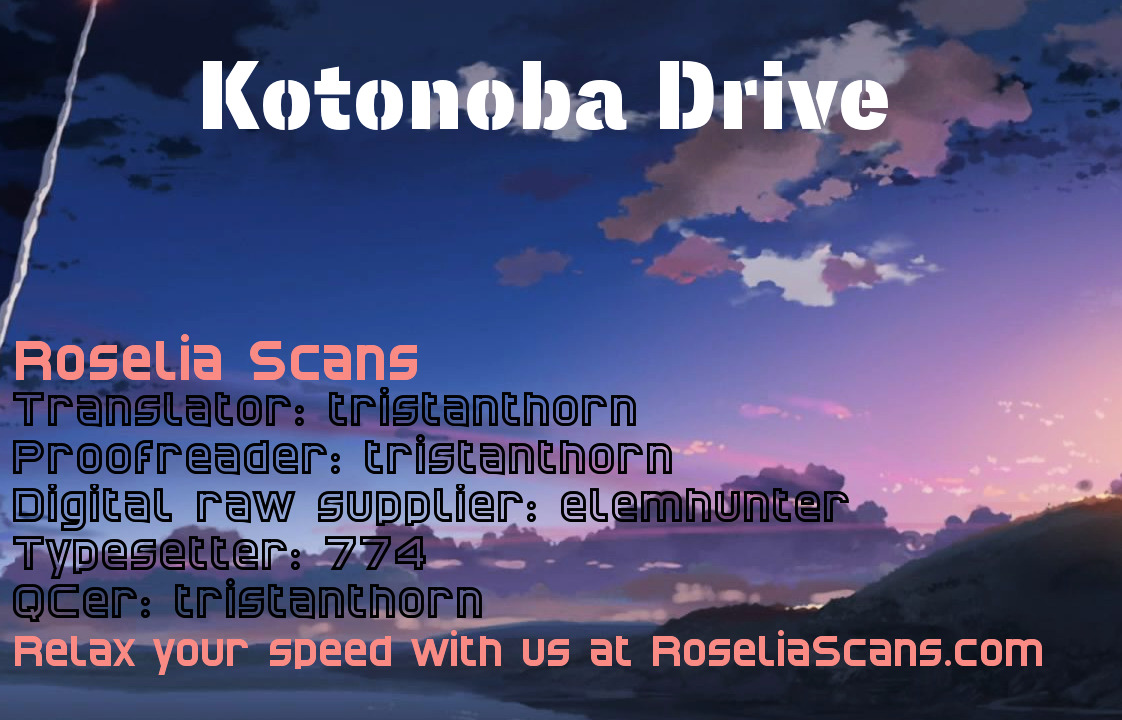 Kotonoba Drive - Chapter 28 : The Black Forest