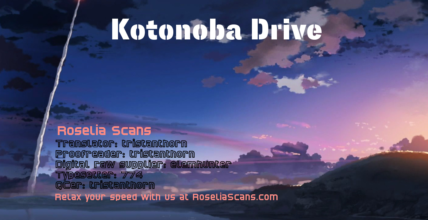 Kotonoba Drive - Chapter 24 : The Day Of Looking Lively