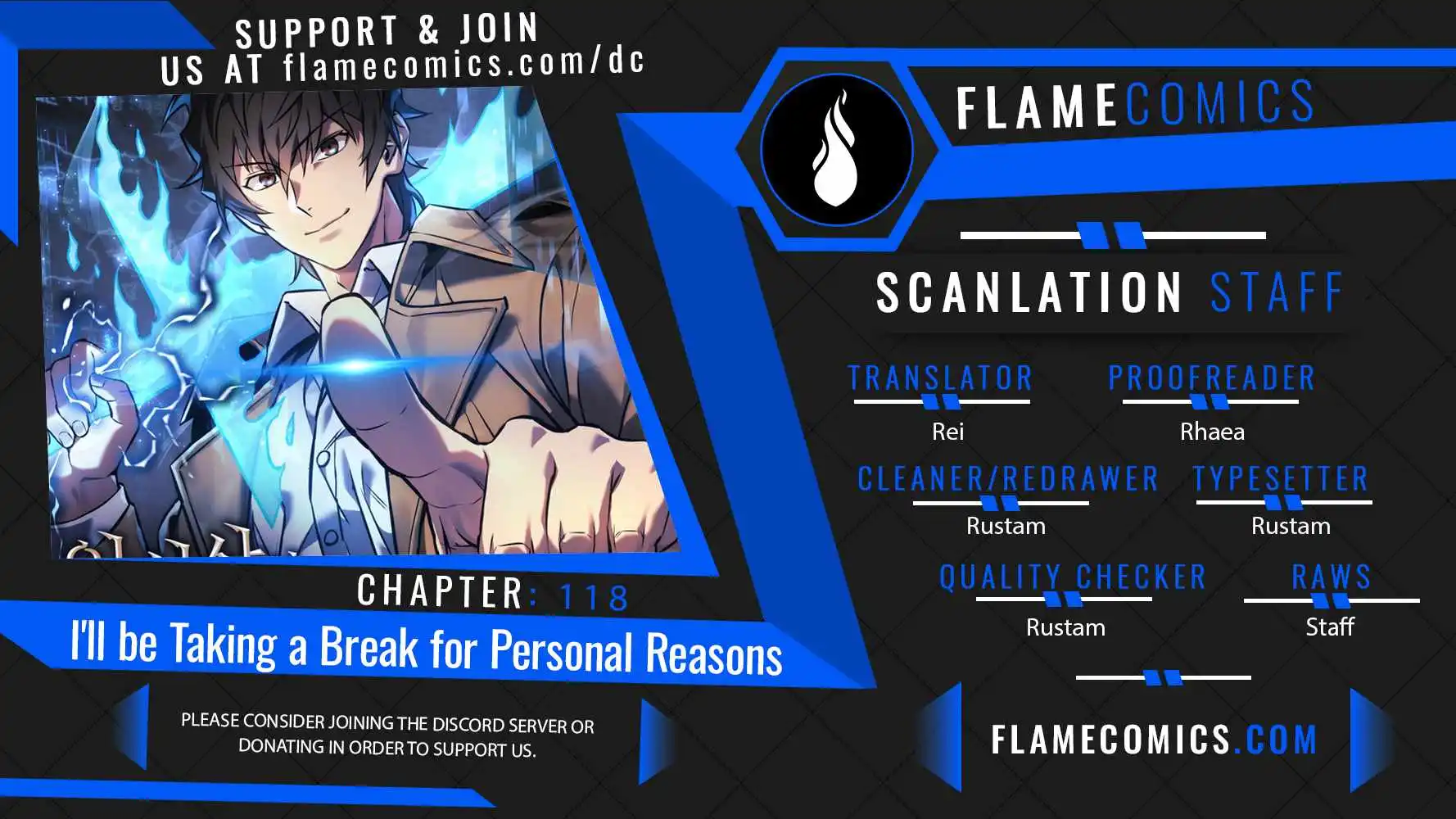 I’ll Be Taking A Break For Personal Reasons - Chapter 118