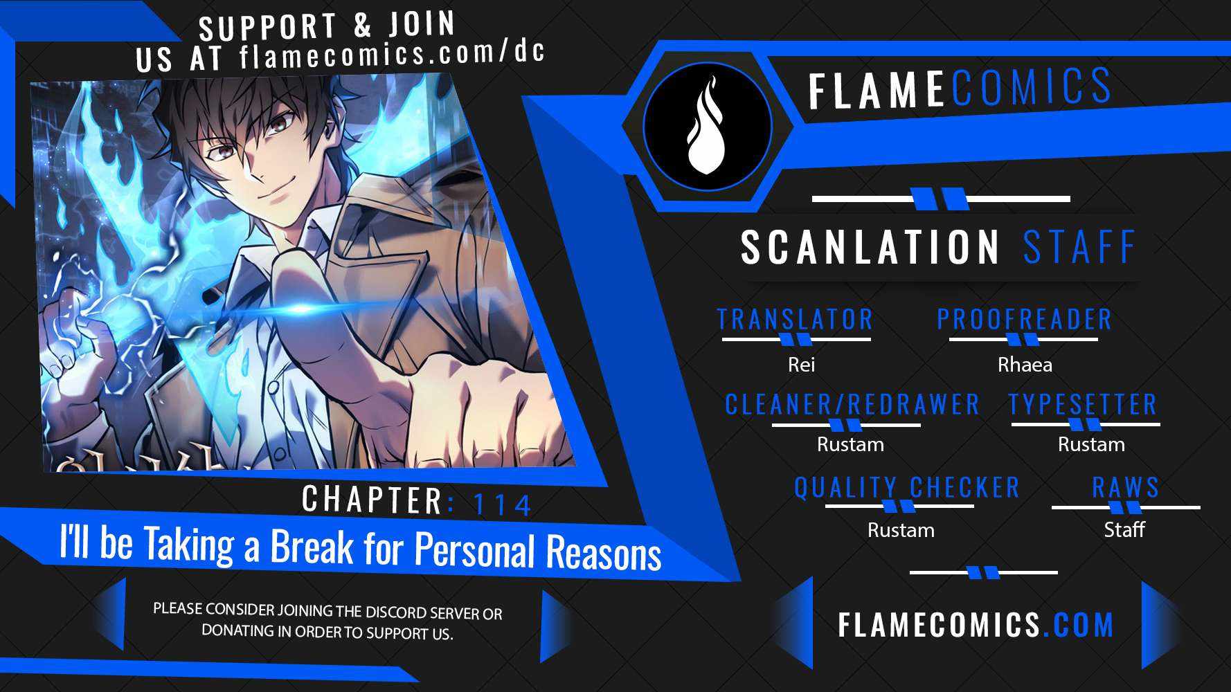 I’ll Be Taking A Break For Personal Reasons - Chapter 114