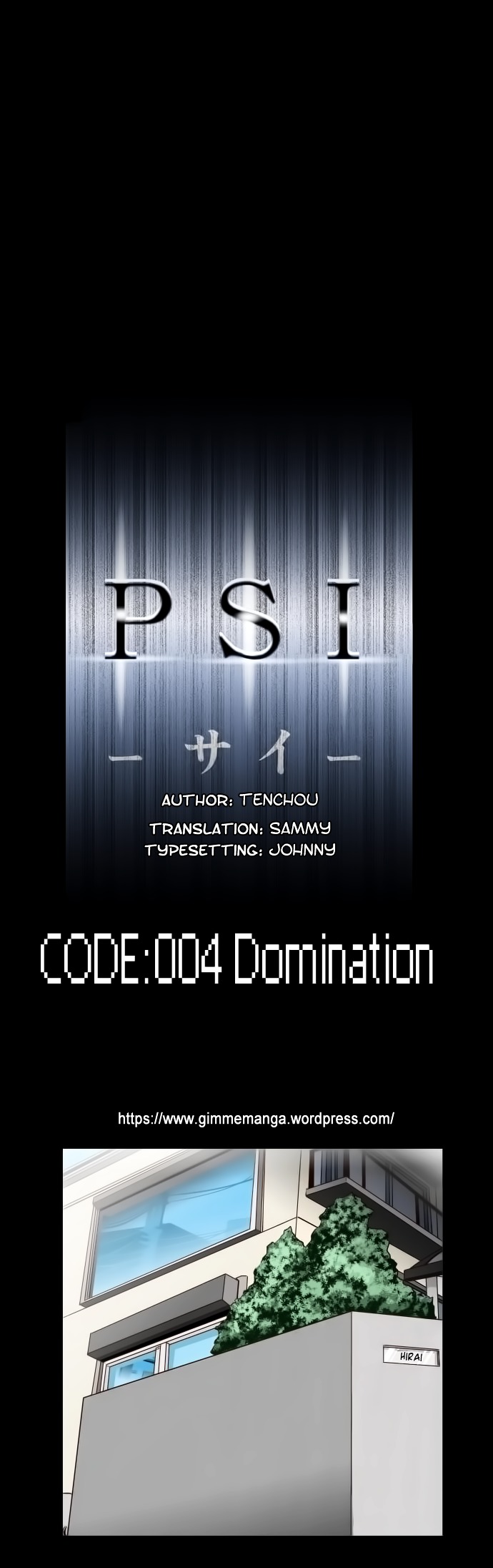 Psi - Vol.1 Chapter 4 : Domination