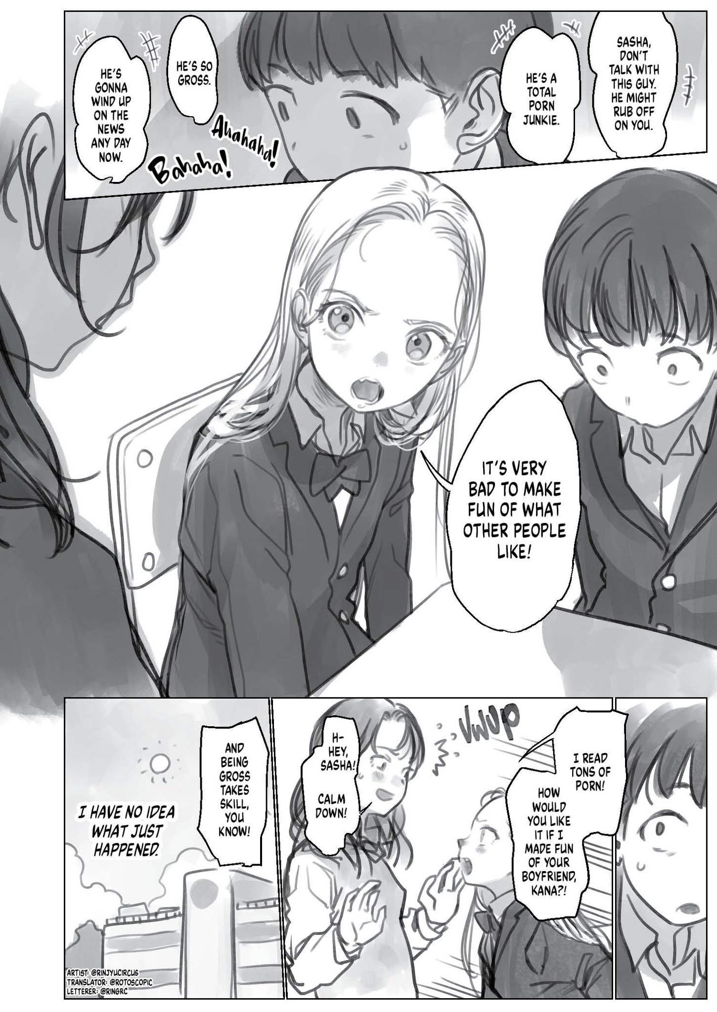 Jc Sasha-Chan To Classmate Otaku-Kun (Webcomic) - Chapter 2