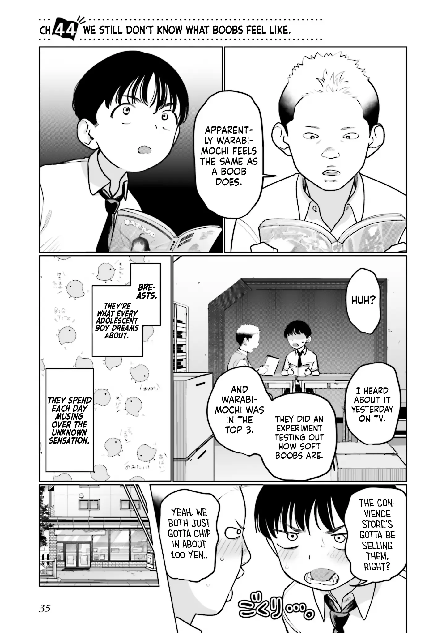 Jc Sasha-Chan To Classmate Otaku-Kun (Webcomic) - Vol.4 Chapter 44: We Still Don't Know What Boobs Feel Like.