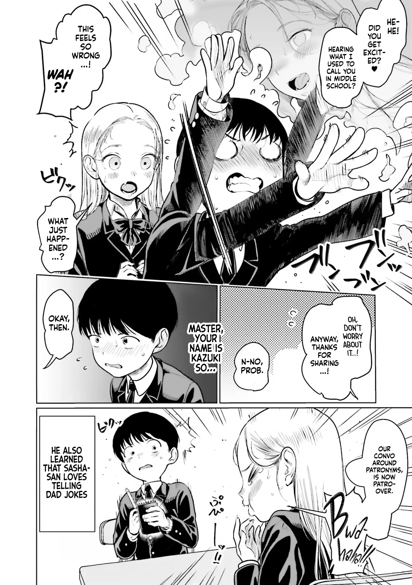 Jc Sasha-Chan To Classmate Otaku-Kun (Webcomic) - Vol.2 Chapter 24: Paternal Patronyms