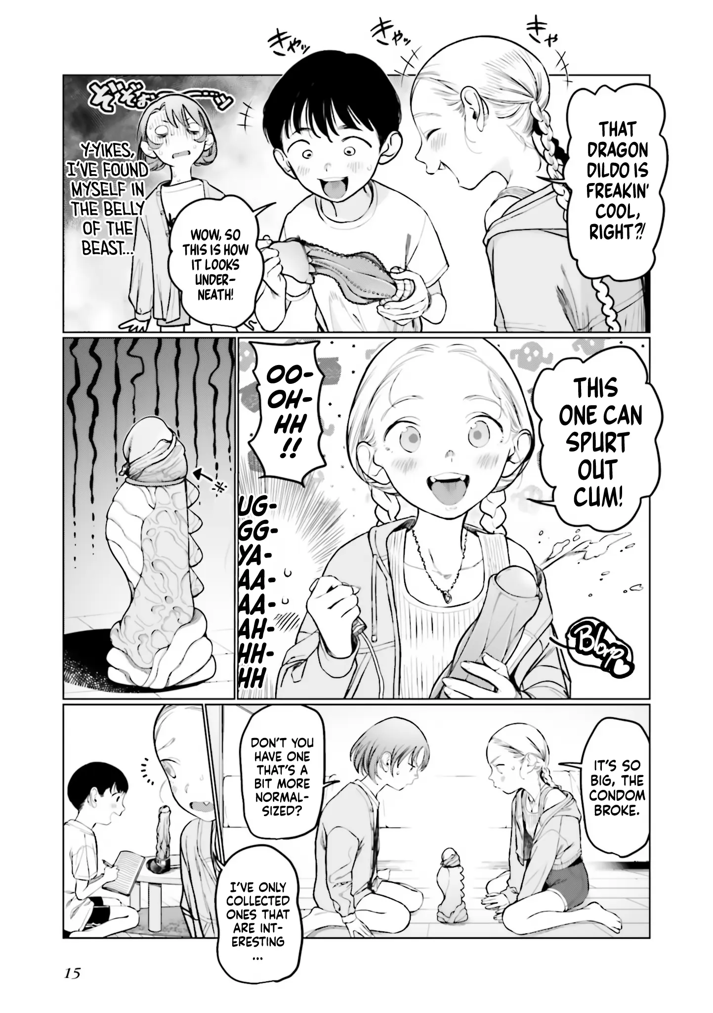 Jc Sasha-Chan To Classmate Otaku-Kun (Webcomic) - Vol.4 Chapter 41: You Won't Learn How To Put A Condom On In School.