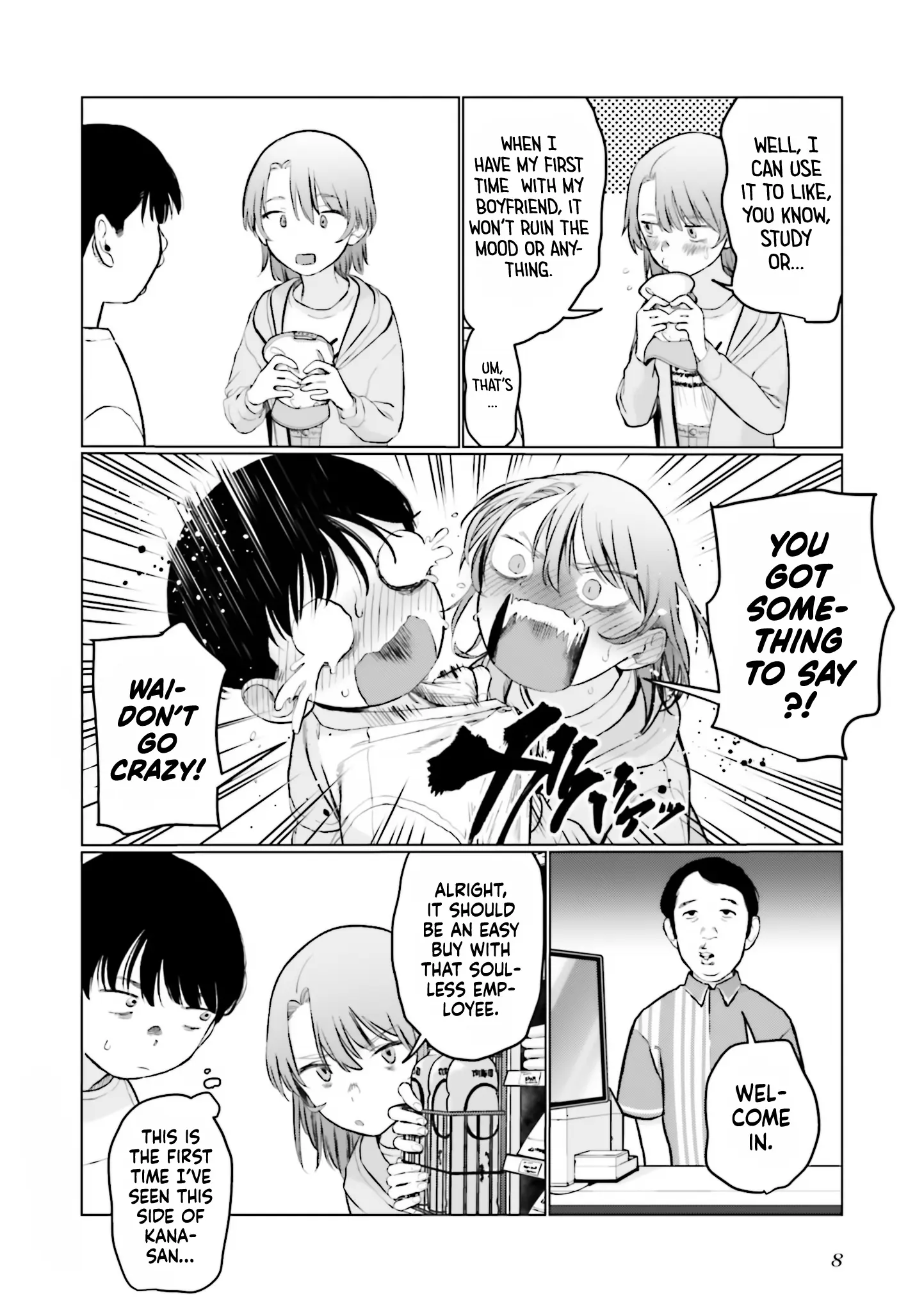 Jc Sasha-Chan To Classmate Otaku-Kun (Webcomic) - Vol.4 Chapter 40: Condoms.