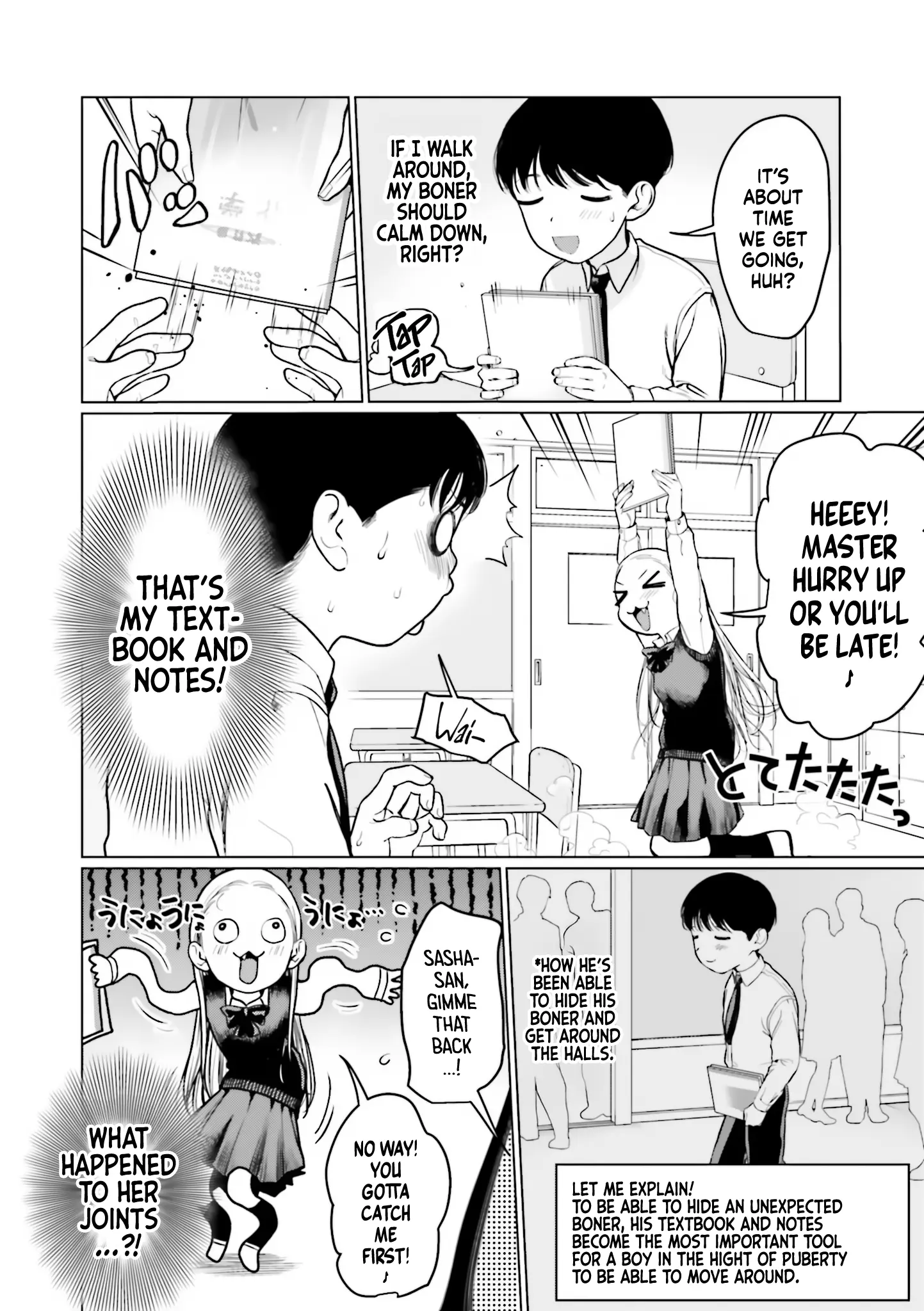 Jc Sasha-Chan To Classmate Otaku-Kun (Webcomic) - Vol.3 Chapter 34: An Overly Energetic Day