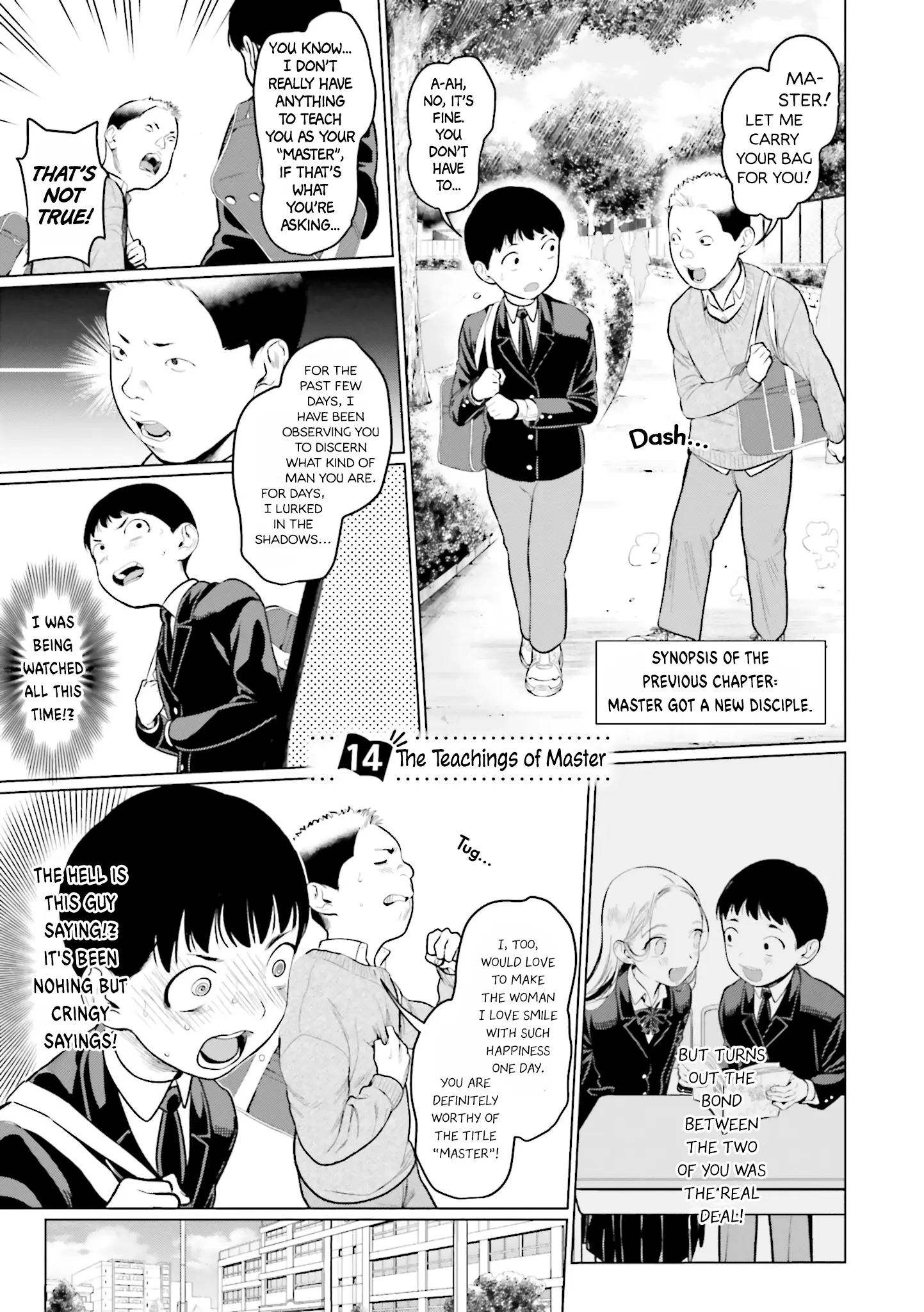 Jc Sasha-Chan To Classmate Otaku-Kun (Webcomic) - Vol.1 Chapter 14: The Teachings Of Master