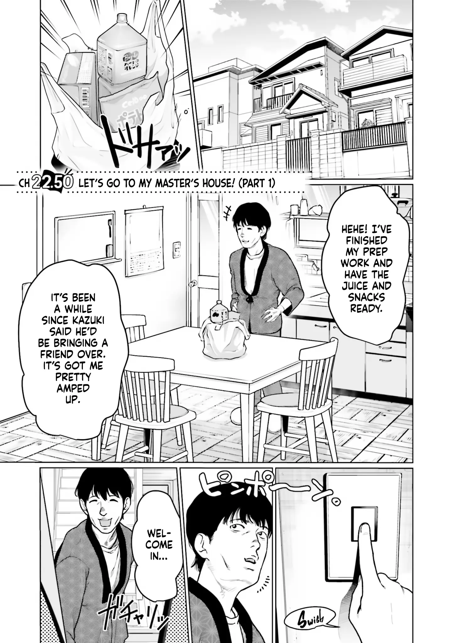 Jc Sasha-Chan To Classmate Otaku-Kun (Webcomic) - Vol.2 Chapter 22.50: Let’s Go To My Master’s House! (Part 1)