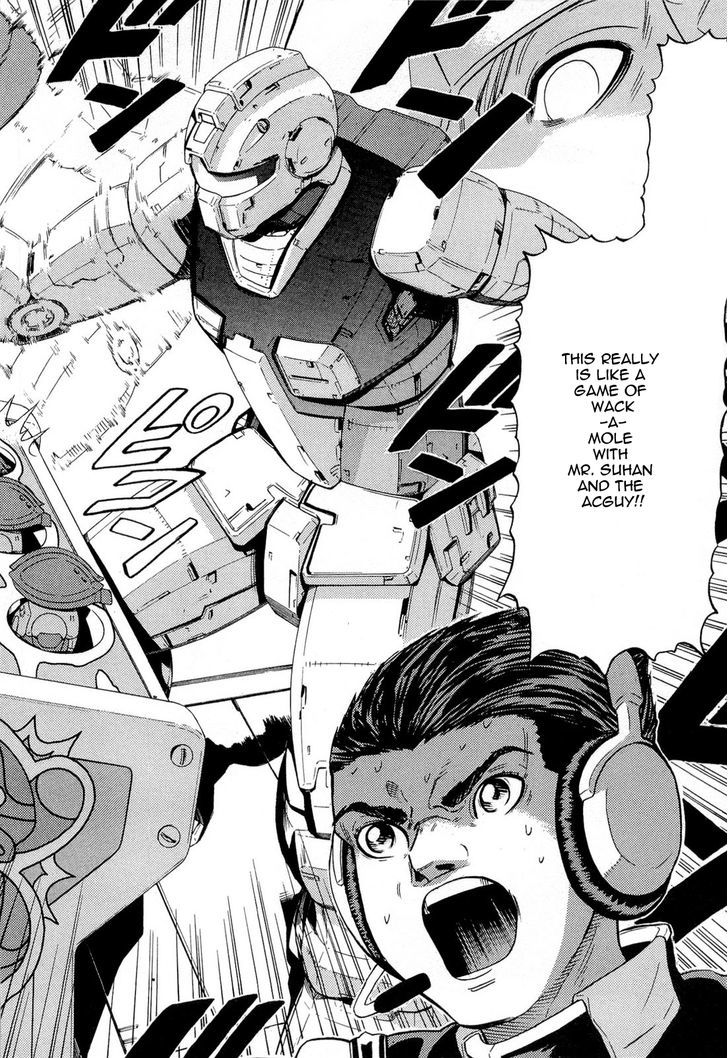 Kidou Senshi Gundam Aggai - Hokubei Oudan 2250 Mile - Vol.1 Chapter 6