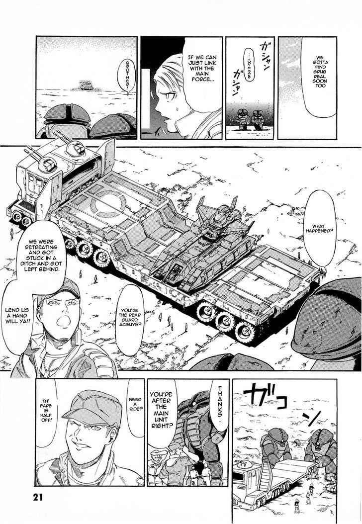 Kidou Senshi Gundam Aggai - Hokubei Oudan 2250 Mile - Vol.1 Chapter 2