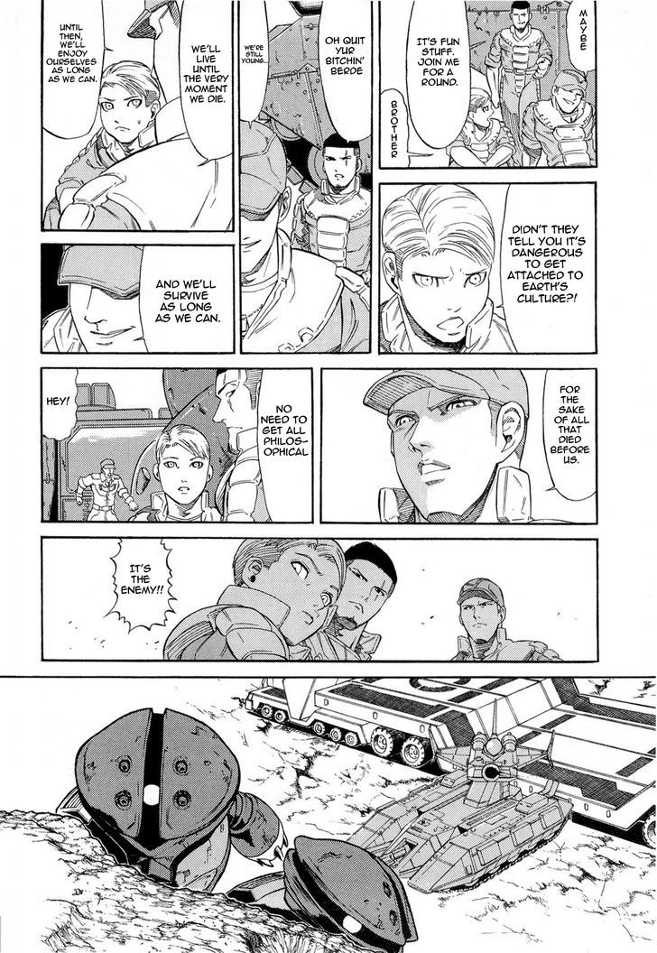 Kidou Senshi Gundam Aggai - Hokubei Oudan 2250 Mile - Vol.1 Chapter 2