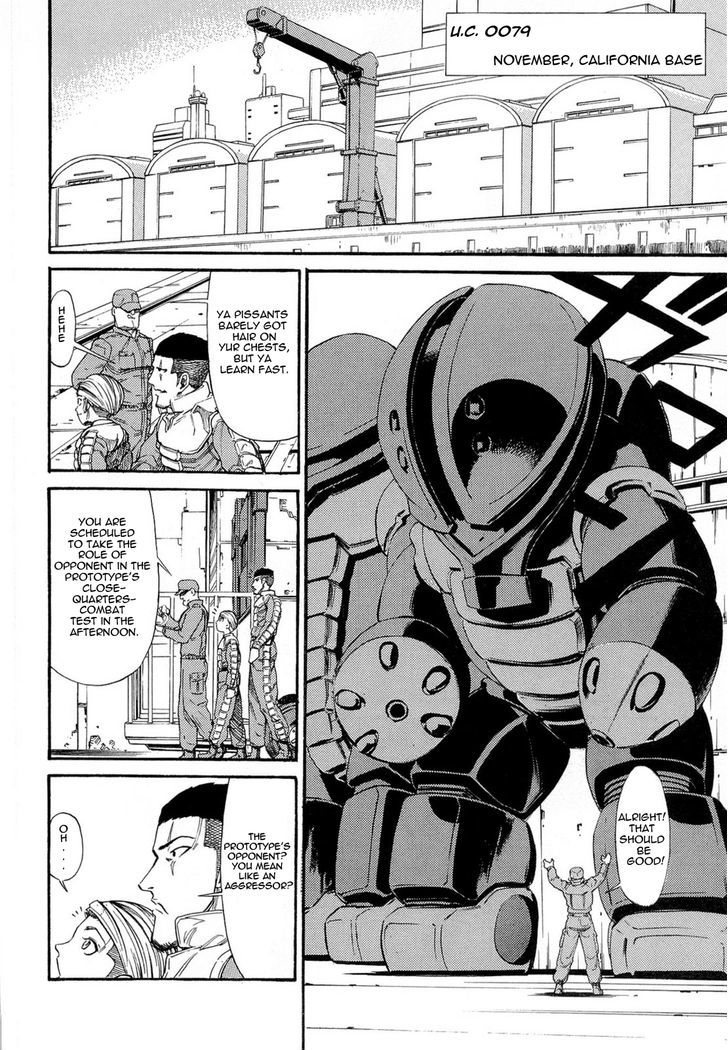 Kidou Senshi Gundam Aggai - Hokubei Oudan 2250 Mile - Vol.1 Chapter 4