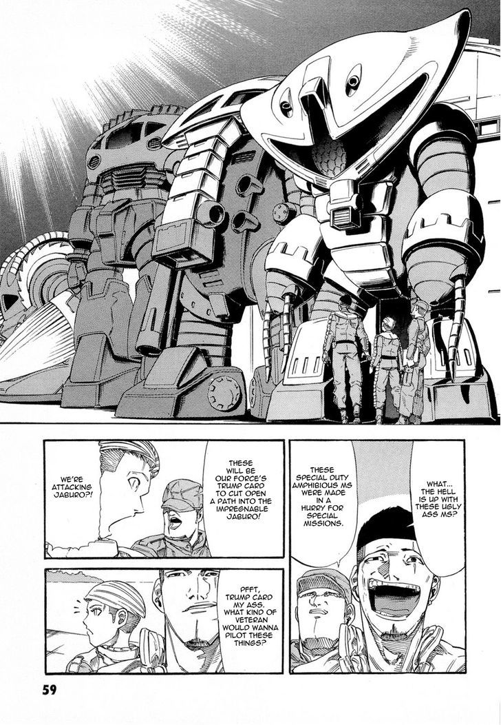 Kidou Senshi Gundam Aggai - Hokubei Oudan 2250 Mile - Vol.1 Chapter 4