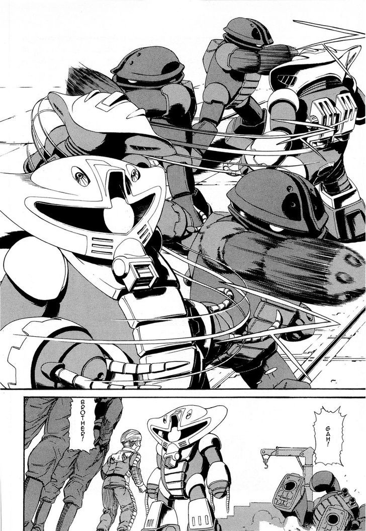 Kidou Senshi Gundam Aggai - Hokubei Oudan 2250 Mile - Vol.1 Chapter 4