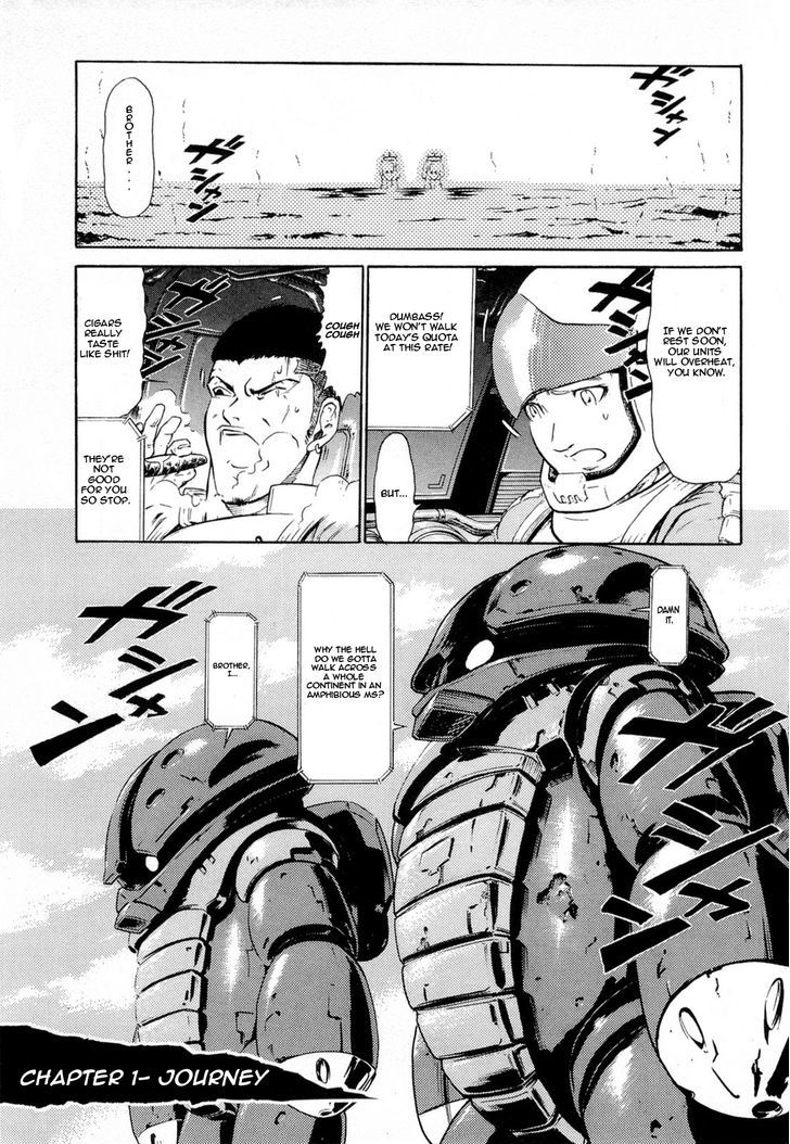 Kidou Senshi Gundam Aggai - Hokubei Oudan 2250 Mile - Vol.1 Chapter 1