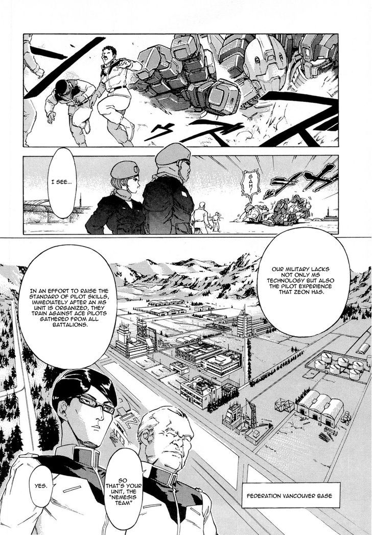 Kidou Senshi Gundam Aggai - Hokubei Oudan 2250 Mile - Vol.1 Chapter 9