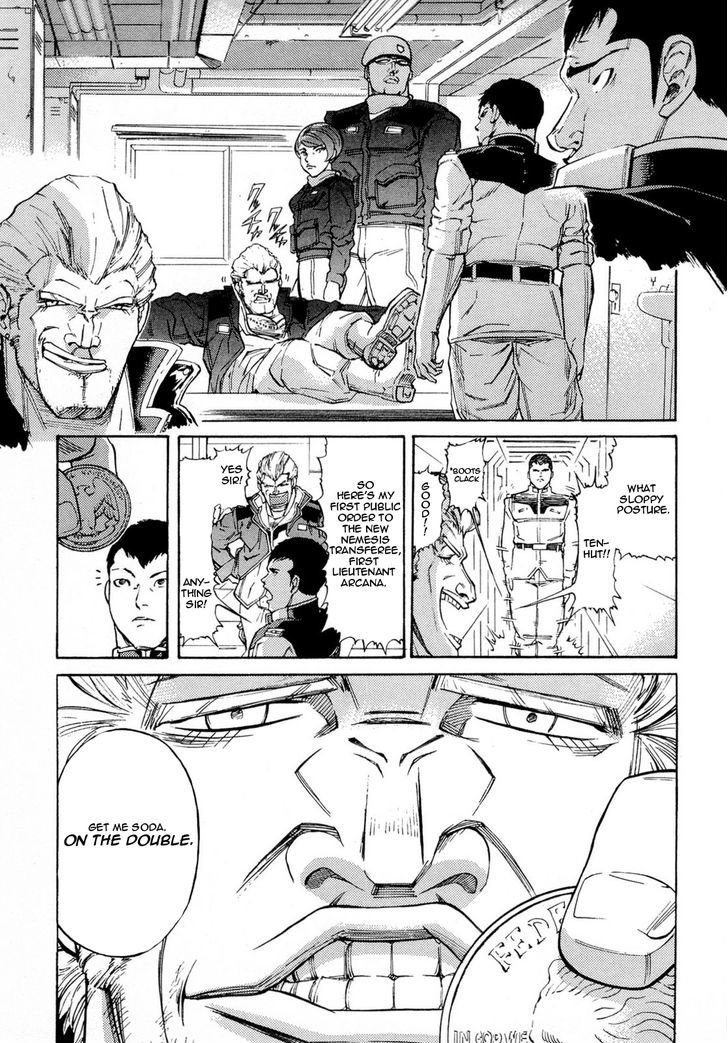 Kidou Senshi Gundam Aggai - Hokubei Oudan 2250 Mile - Vol.1 Chapter 9