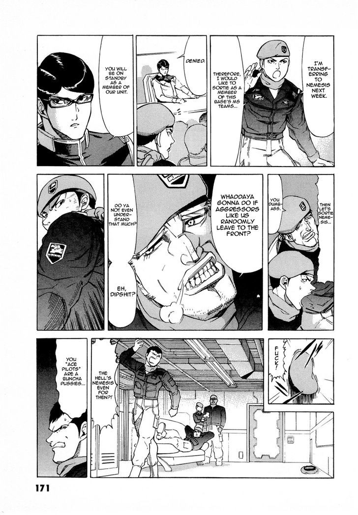 Kidou Senshi Gundam Aggai - Hokubei Oudan 2250 Mile - Vol.1 Chapter 9