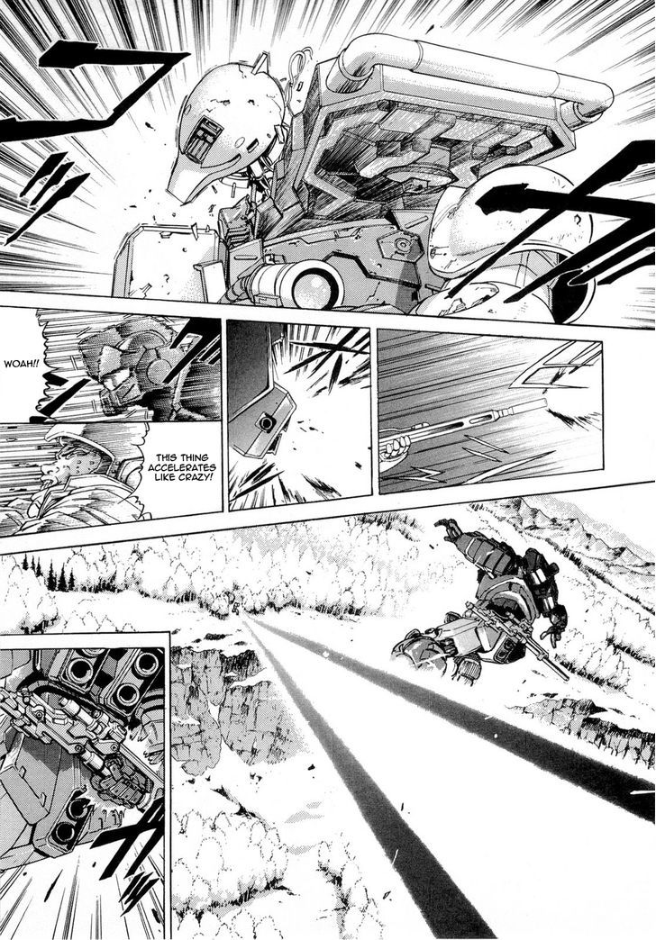 Kidou Senshi Gundam Aggai - Hokubei Oudan 2250 Mile - Vol.1 Chapter 9