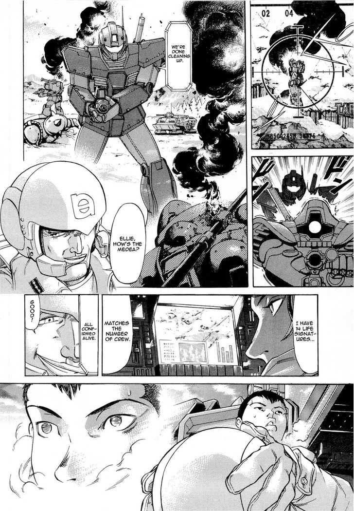 Kidou Senshi Gundam Aggai - Hokubei Oudan 2250 Mile - Vol.1 Chapter 9