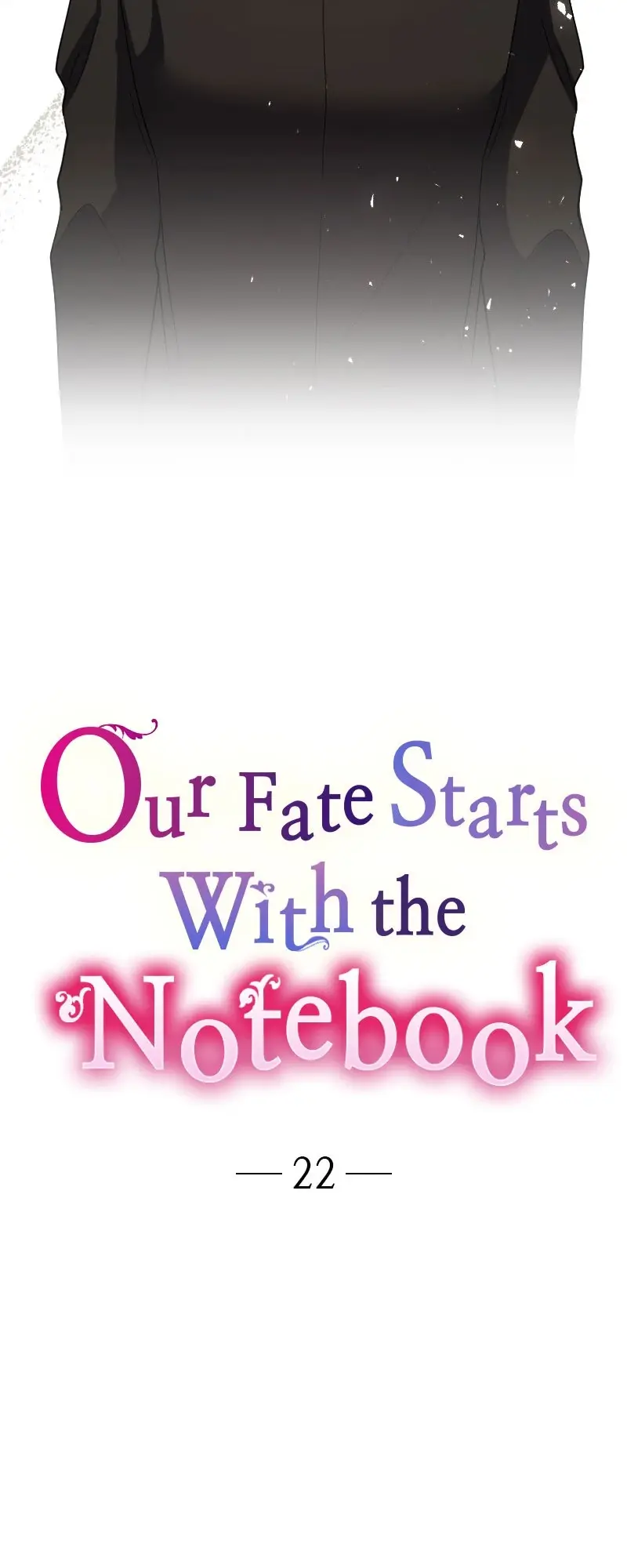 Our Fate Starts With The Notebook - Chapter 22