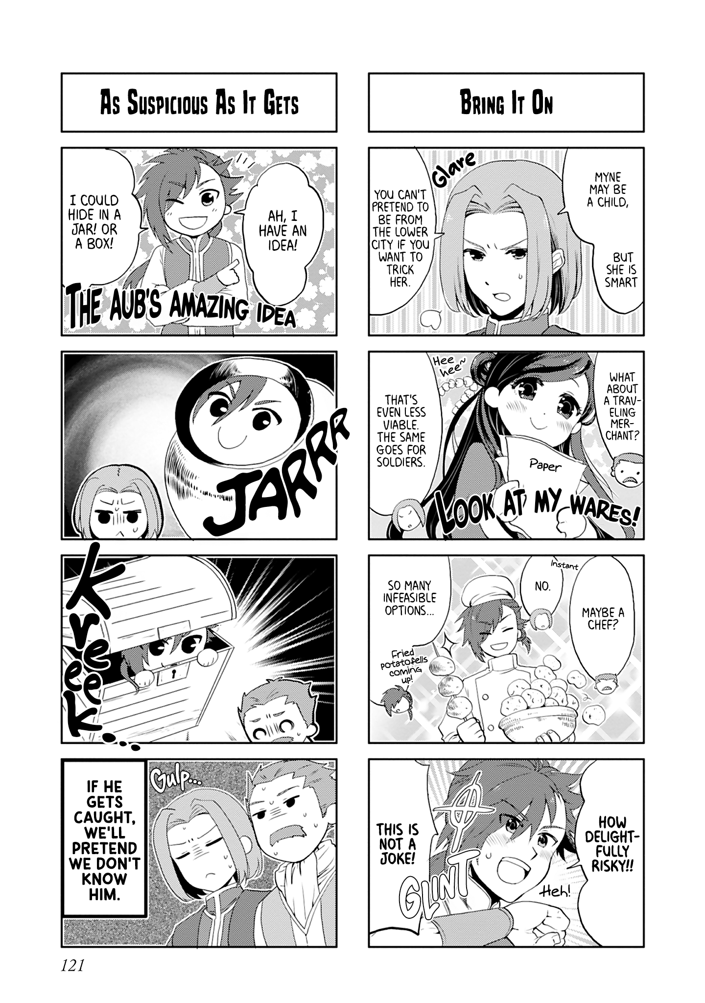 Honzuki No Gekokujou Koushiki Comic Anthology - Vol.2 Chapter 33: The Aub's Sneaky Plan! - Amasawa Akira